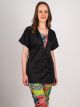 Tuniek met V-hals en printplastron santafé KYM