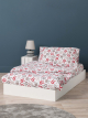 Drap housse imprimé chouette POLIDH