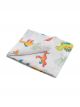 Drap plat 100% coton imprimé dino COTIOS