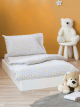 Housse de couette 100% coton imprimé géo COTIHC