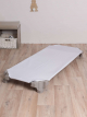 Drap de dessous couchette blanc 100% coton stabilisé CSBDD