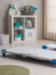 Drap sac blanc 100% coton stabilisé CSBSC